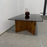 Rectangular coffee table IKEA Sweden model "Lagun" vintage