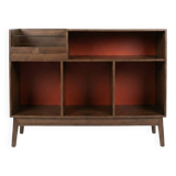 Scandinavian "Mid-Century" Enfilade in Wood – Vinyl & Hi-Fi Furniture