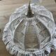 Vintage crochet lampshade
