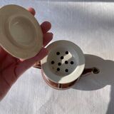 Retro brown teapot
