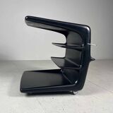 Black cart Space Age Peter Ghyczy 70s