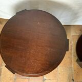 Pair of pedestal tables