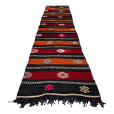 Coureur kilim turc vintage, 290 x 68 cm