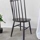 Vintage Black Beech Dining Chair: Ilmari Tapiovaara Style, Scandinavian