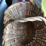 Panier en osier ancien