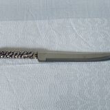 Silea 2-piece grape cutting service in silver-plated metal