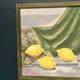 Original Oil on Panel – “Still Life with Lemons and Inkpot” by Gilbert