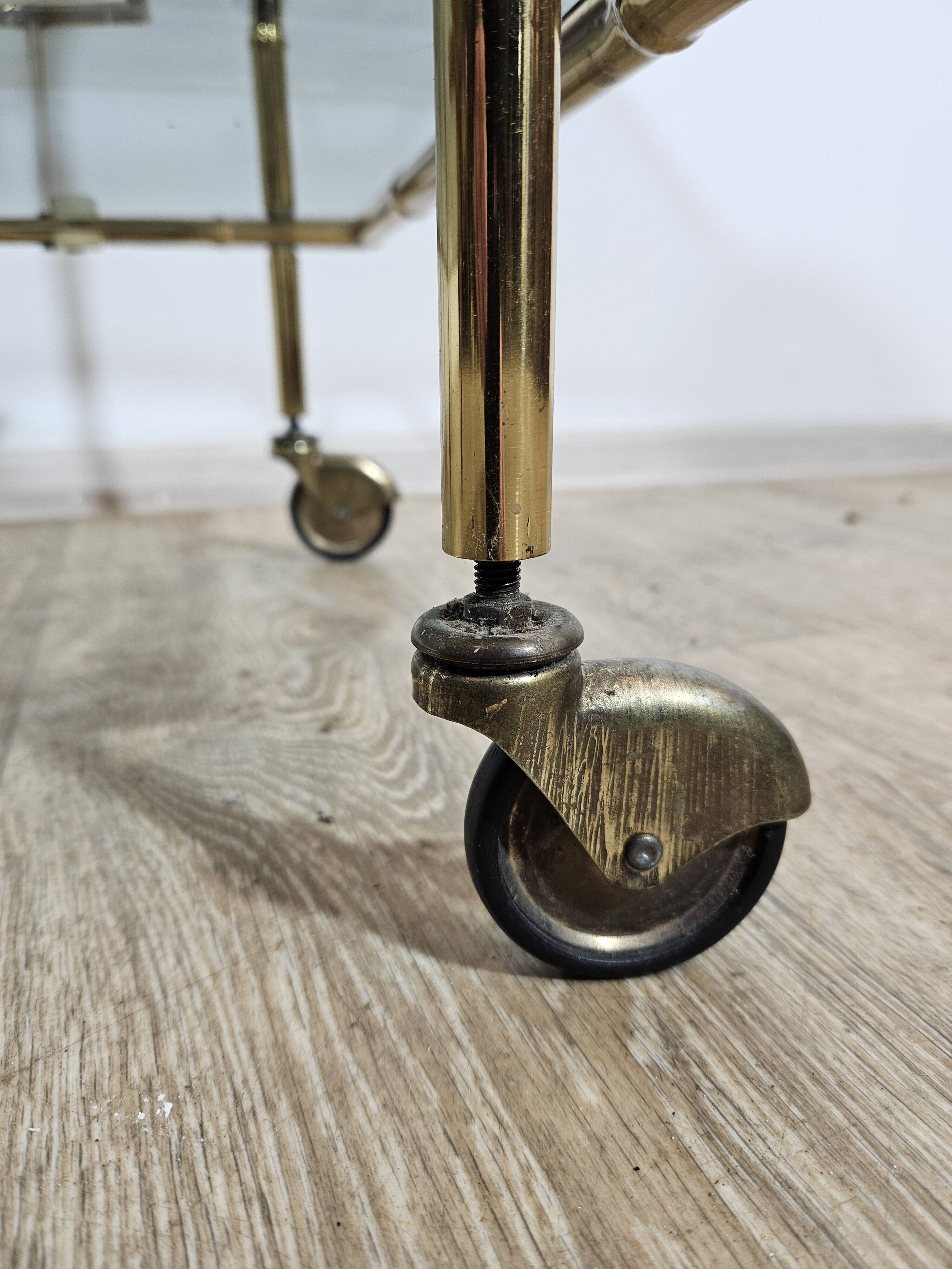 Exclusive bar cart, France, 1970s.
