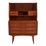 Restored teak bureau desk