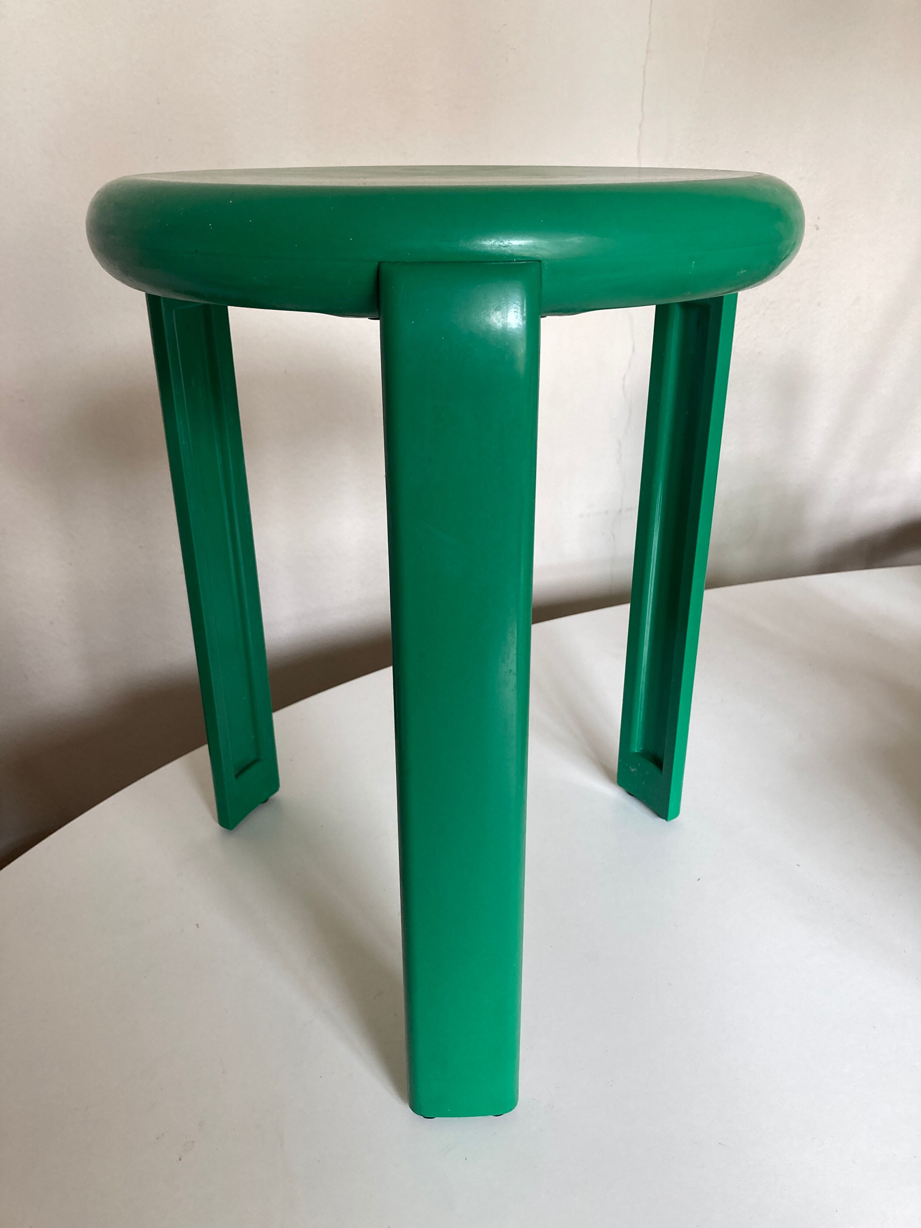 Tabouret 1980 Metalplastica Lucchese design italien