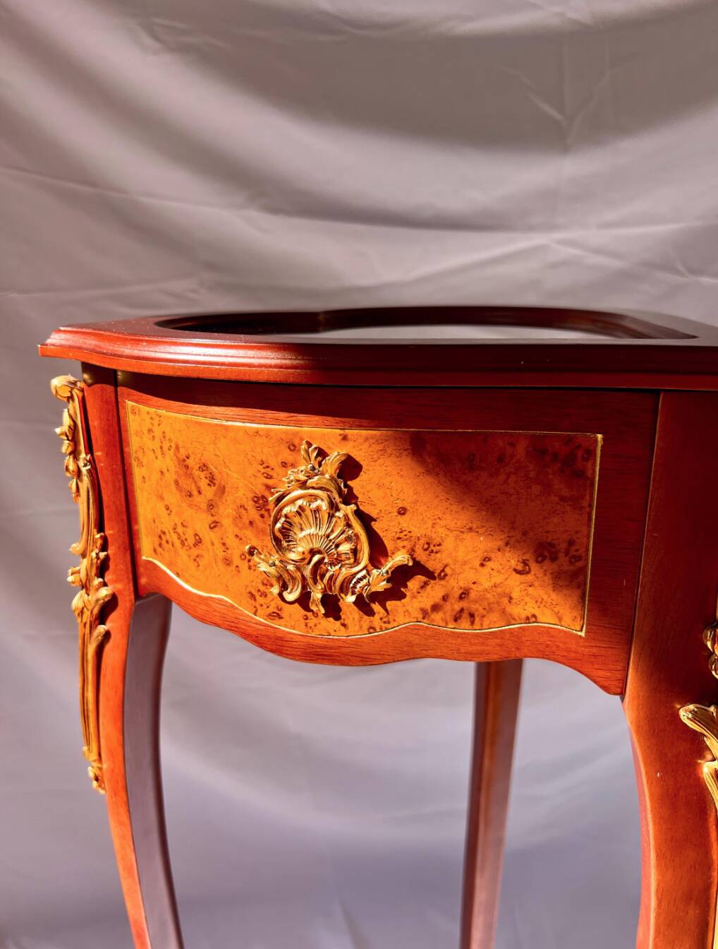 Faberge Heirloom Furniture Collection Heart-Shaped Display, Vintage Jewelry