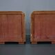 Ensemble de deux tables de chevet Art Déco Tchécoslovaquie, années 1939