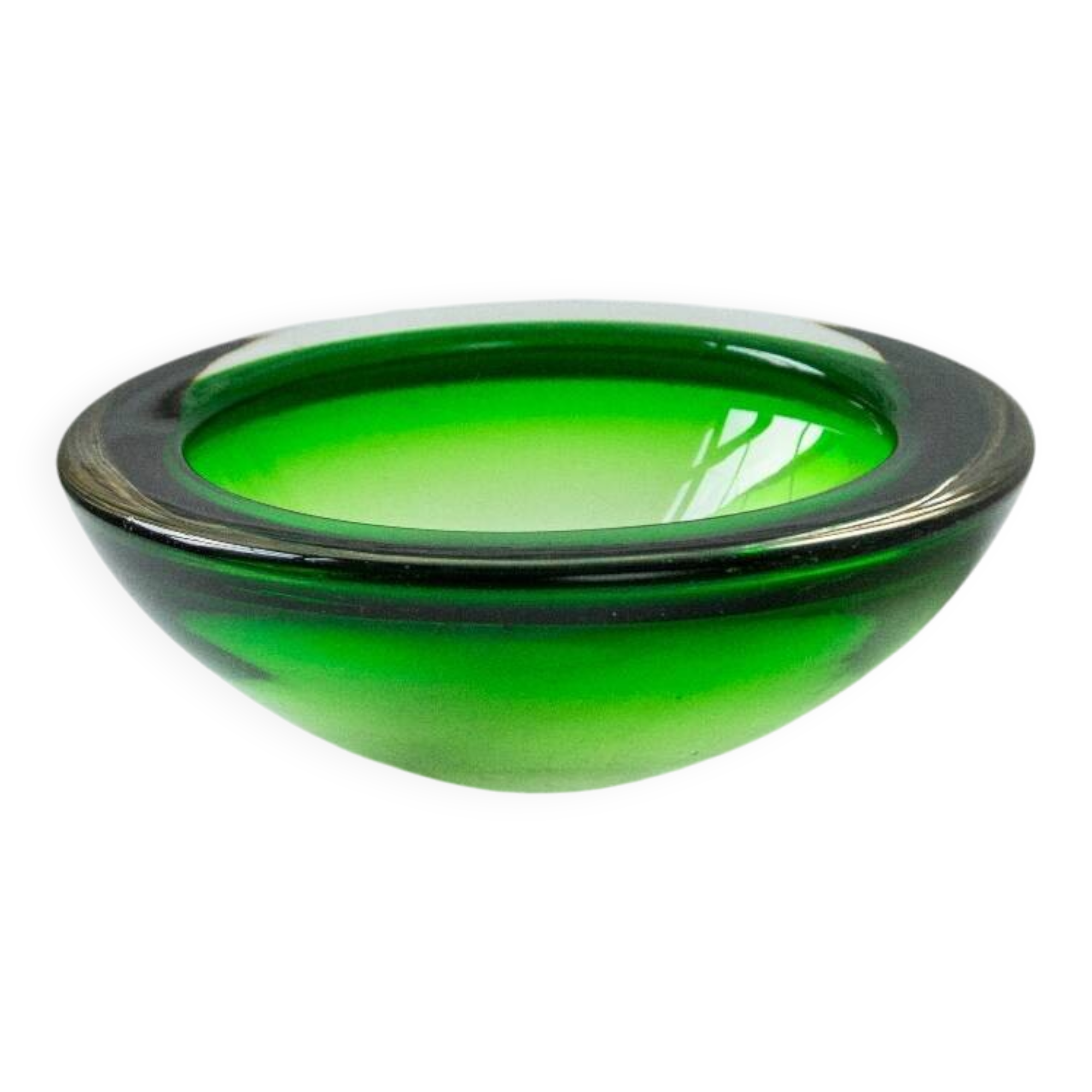 Vide poche cendrier bol en verre de Murano