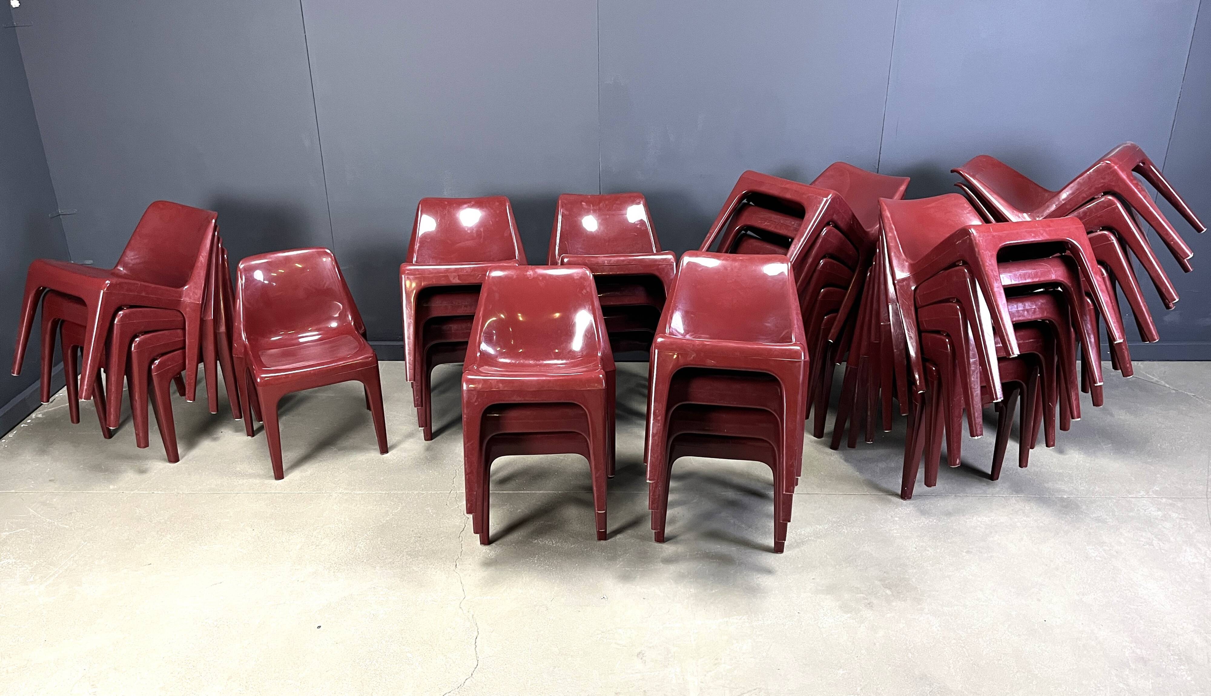 Space age dining chairs by Schroeder Henzelmann, 1970s