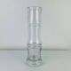 Organic style bamboo glass vase, vintage