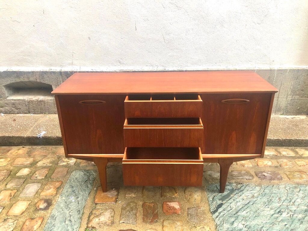 Enfilade Scandinavian style 128 cm, 1960