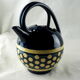 Polka dot pourer - Paul Jacquet - early XXth