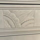 Wooden art deco chest of drawers