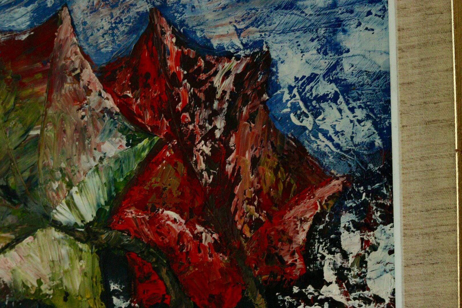 "Abstract Leaves" by Rune Thiel