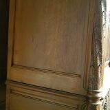 Antique Gothic style walnut wardrobe 19th century