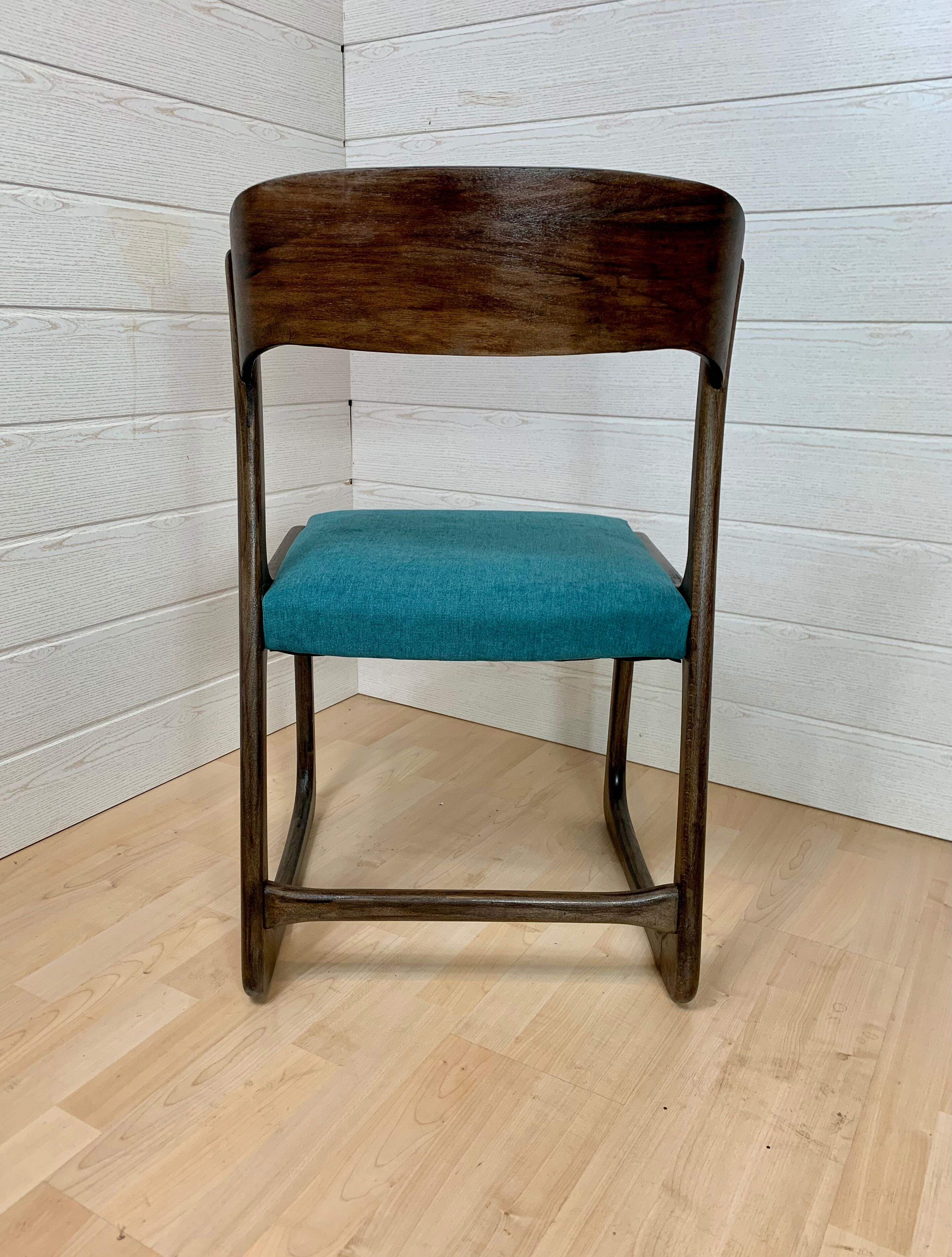 Restored sled chair - Baumann 1970