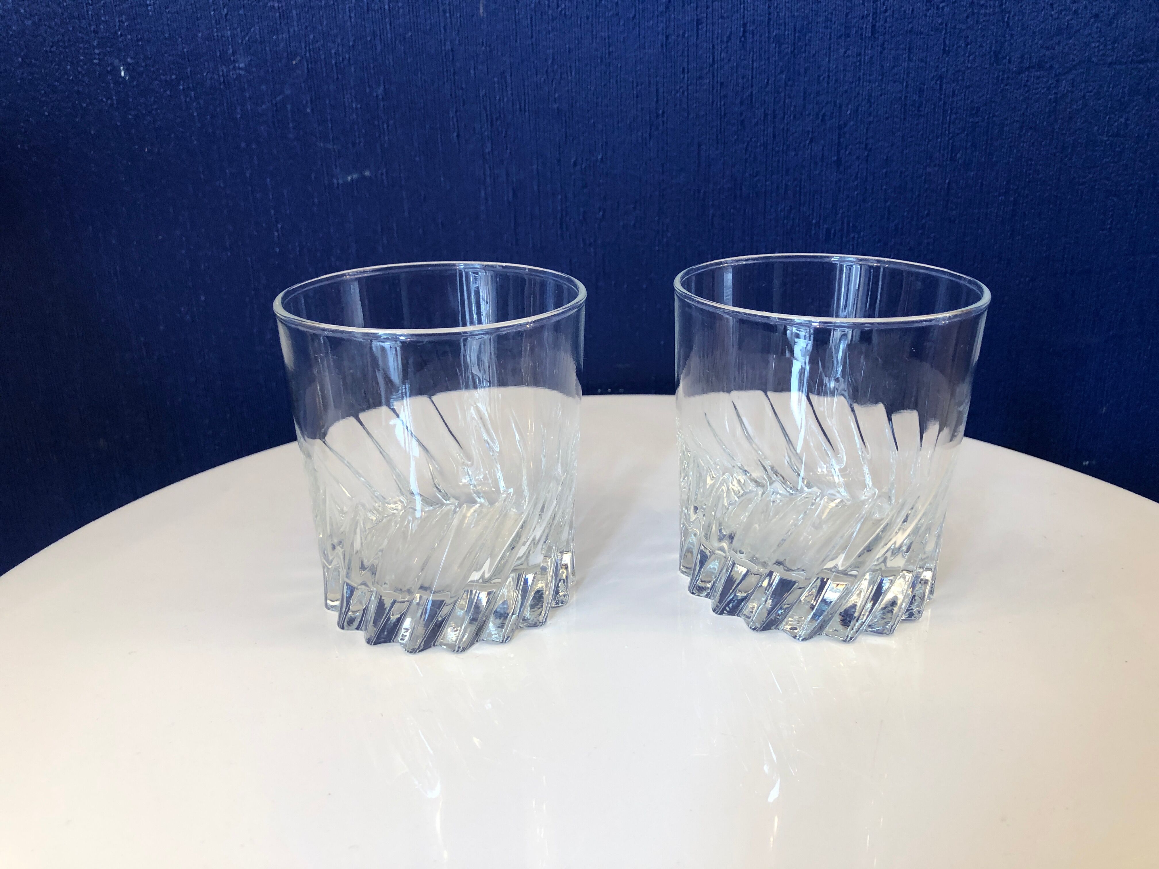 Whisky glass duo