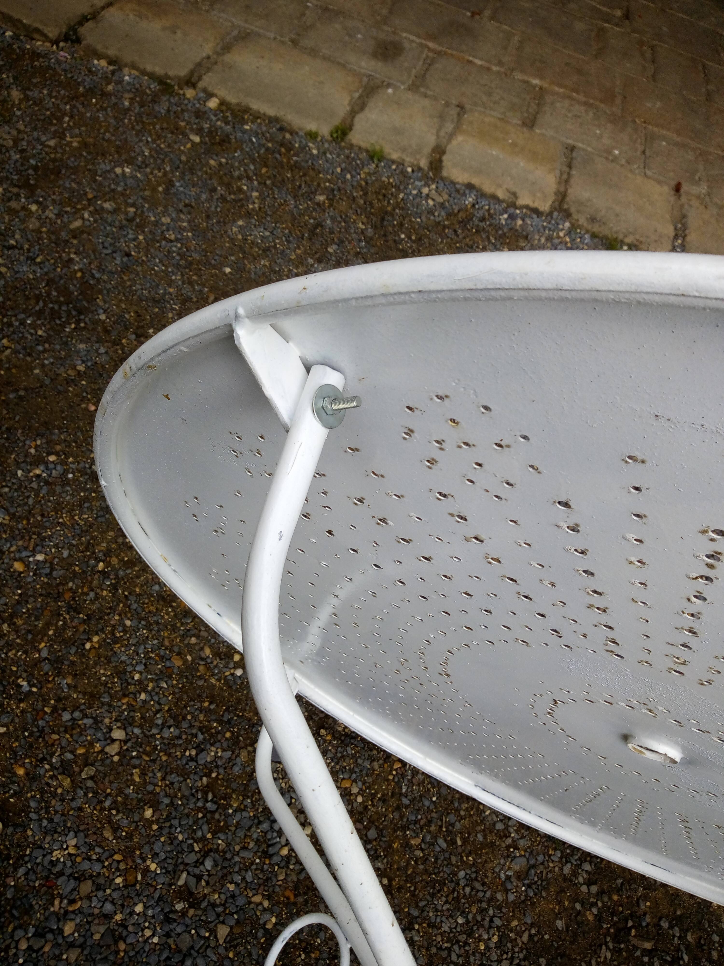 Garden furniture with two chairs