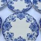 Set of six Dordrecht BFK dinner plates
