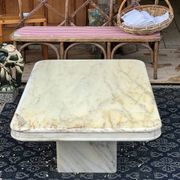 Marble coffee table