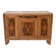 Large Art Deco buffet in walnut veneer and marble, 1930s