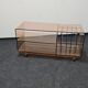 Vintage smoked plexiglas tv/hifi unit
