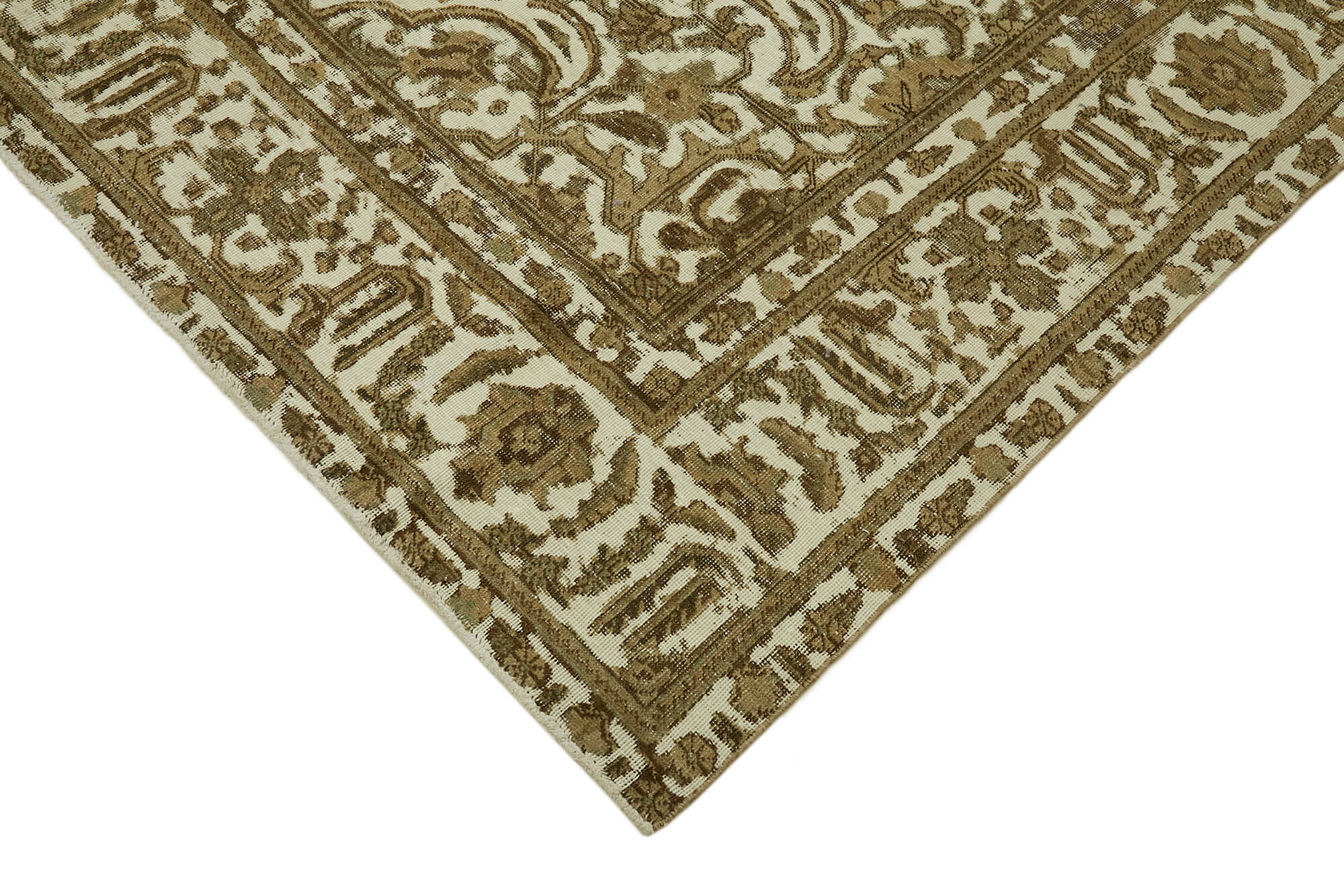 1970s 250 cm x 330 cm beige wool carpet