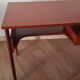 Bureau double face en teck vintage