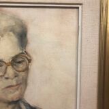 Autoportrait à l’aquarelle par Renée Prinz