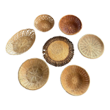 Wall composition of baskets