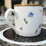 Set of 6 Bianca porcelain coffee cups