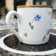 Set of 6 Bianca porcelain coffee cups