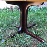 Baumann round extendable table