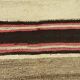Turkish Kilim Yuruk 185x281 cm Striped Beige Brown Vintage Anatolian