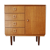 Vintage dresser 4 drawers 1 door