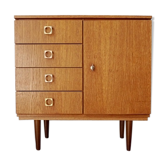 Vintage dresser 4 drawers 1 door