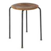 Scandinavian teak stool, Sweden, 1960