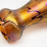 Pair of Art Nouveau iridescent glass vases – Pallme-König & Habel, circa 1900