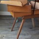 Travailleuse en bois