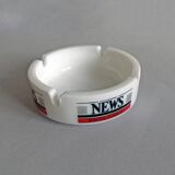 Set 2 advertising ashtrays Collection "International News" "Stewarts Cream Of The Barley" Vintage