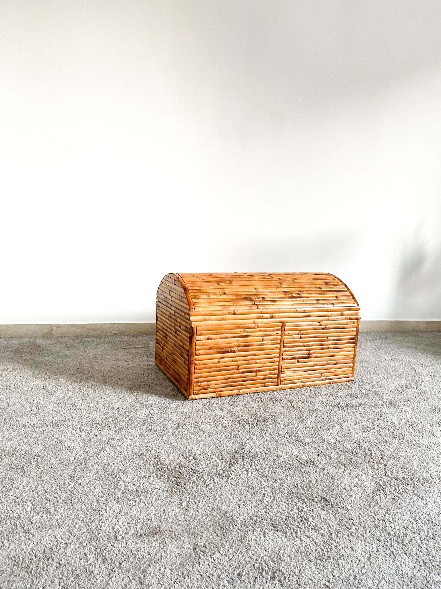 Bamboo trunk Italia 1970s