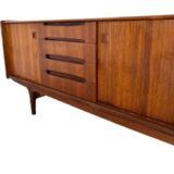 Vintage Scandinavian sideboard, teak sideboard from the 60s, 70s