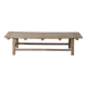 Zhuomian – Table basse avec plateau ancien en orme n°2