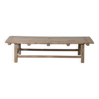 Zhuomian – Coffee table with an antique elm top no. 2