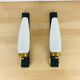 Pair of wall lamps Lunel/Arlus opaline 50s
